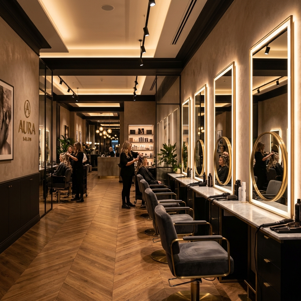 Luxury Salon Interior